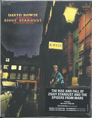 DAVID BOWIE The Rise and Fall of Ziggy Stardust & The Spiders From Mars Blu Ray