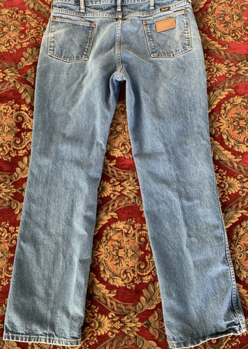 Wrangler Jeans 936PWD 38/32 Slim READ - Picture 2 of 10