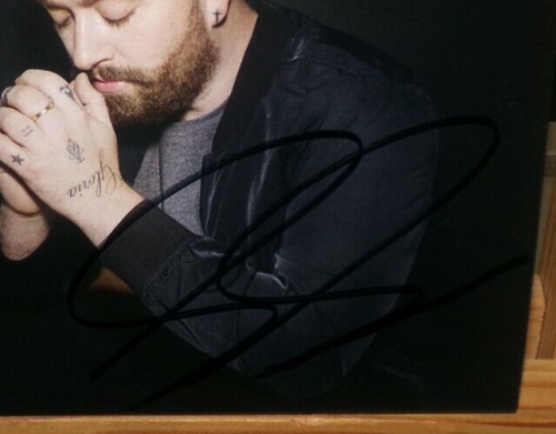SAM SMITH IN THE LONELY HOUR 10TH ANNIVERSAY PIC DISC & SIGNED CARD STAY WITH ME - Picture 3 of 9