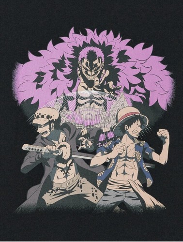 Uniqlo X One Piece 25th Graphic Short Sleeve T-Shirt ( Color Black  Size S) - Picture 4 of 5