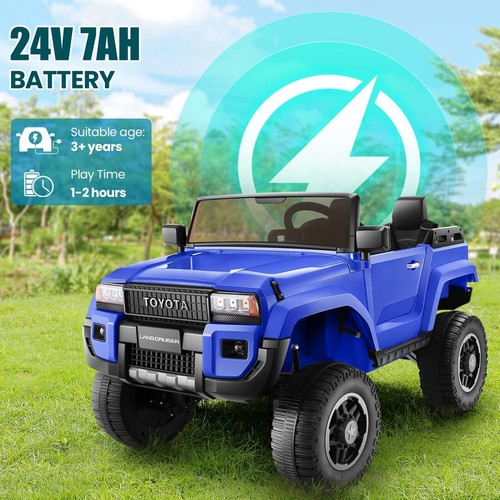 Licensed 24V 2-Seater Ride on Car Electric Toy with Remote Control Kids Gift - Picture 8 of 10