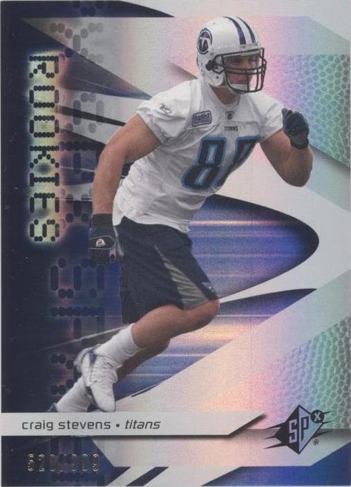2008 SPx Craig Stevens #101