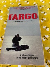 Fargo VHS, 1996 Coen Brothers Classic Oscar Winner~ Tested