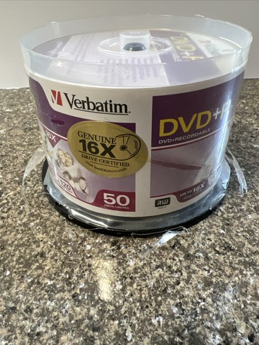Discos DVD+R Verbatim 4,7 GB 16x 50 paquete 120 min vídeo - Imagen 5 de 8