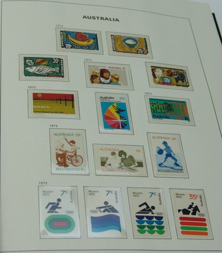 Australian MUH stamp collection 1966-1989 in Davo Hingeless album. - Picture 5 of 16
