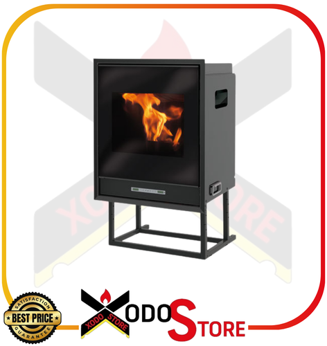 Termocamino pellet 15,6 kW EDILKAMIN IDROPELLBOX - invia mail per sconto