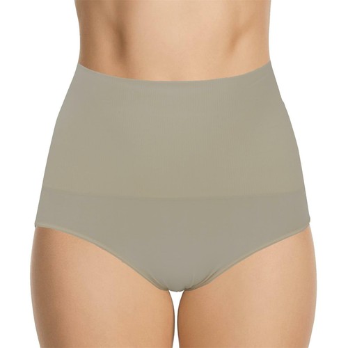 PANTALONES SIN COSTURAS CINTURA FIRME MOLDEADOR DE BARRIGA CALZONCILLOS NEGROS 5872 - Imagen 21 de 37