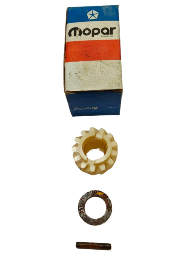 1960-1976 Plymouth Dodge Distributor Drive Gear & Pinion 6 Cylinder 2084653 NOS - Image 2 of 4