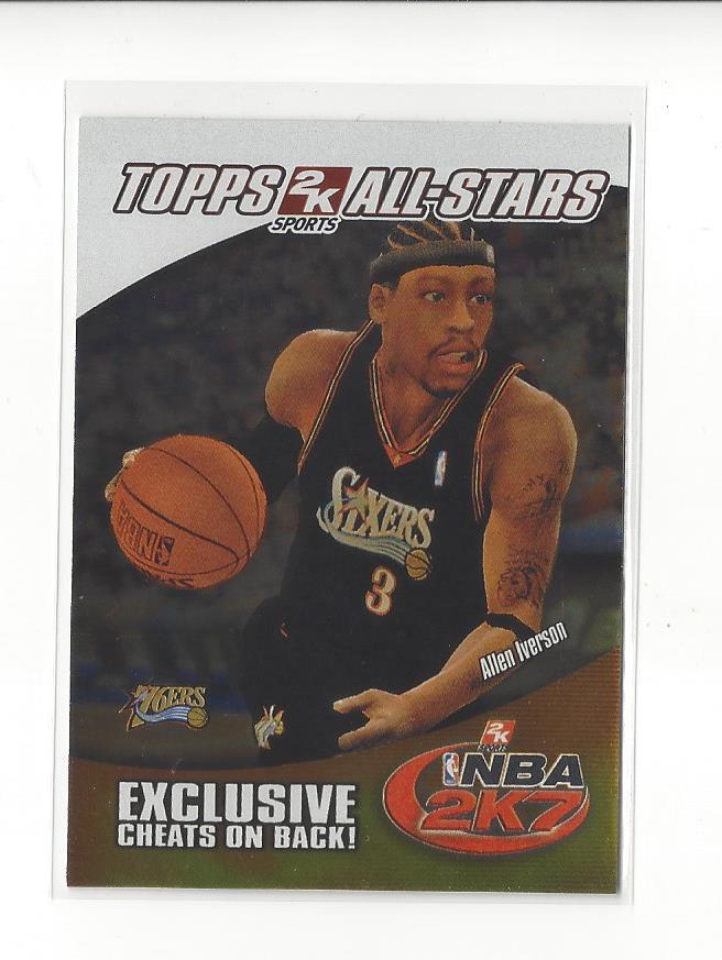 2006-07 Topps 2K7 Promotion #1 Allen Iverson 76ers