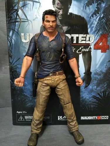 Uncharted 4 Nathan Drake Ultimate Edition Actionfigur OVP verpackt - Bild 4 von 13