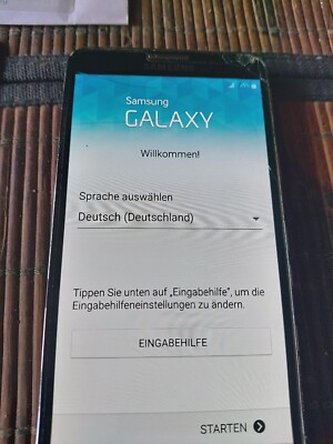 samsung galaxy note 3 sm-n9005 kleiner Displayschaden oben rechts.