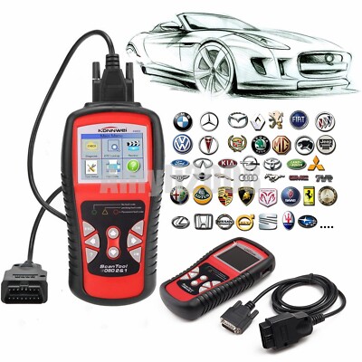 KW830 OBD2 OBDII EOBD CAN Car Fault Code Reader Scanner Diagnostic Scan Tool US