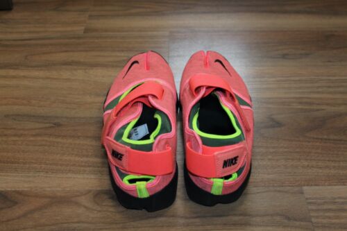 "NUEVO Nike Air RIFT ""Hot Lava"" Negro/Lava Brillo/Voltio 308662 800 OG CAJA EE. UU. 10 EUR 44 - Imagen 3 de 6