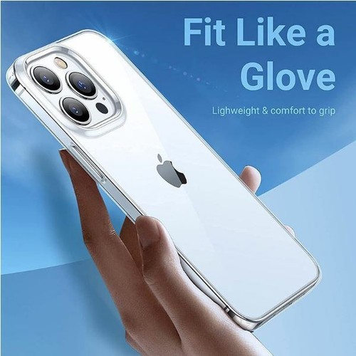 Custodia per iPhone 13 Pro Max Trasparente Antiurto Cover Gel Silicone SPEDIZIONE GRATUITA - Foto 11 di 14