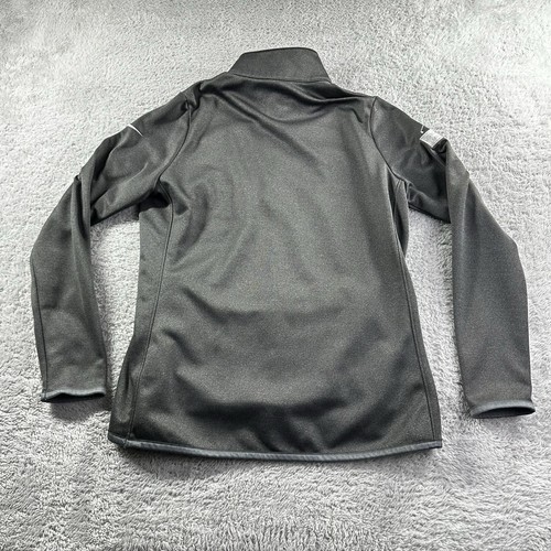 Maglione Nike donna grande grigio termico fit golf mezza zip pullover pile finto - Foto 9 di 10