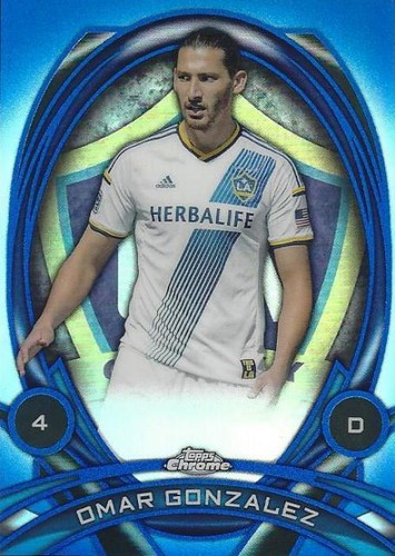 2014 Topps cromadas Major League Soccer 'en forma' tarjetas de inserción azul paralelo/99 - Imagen 31 de 34