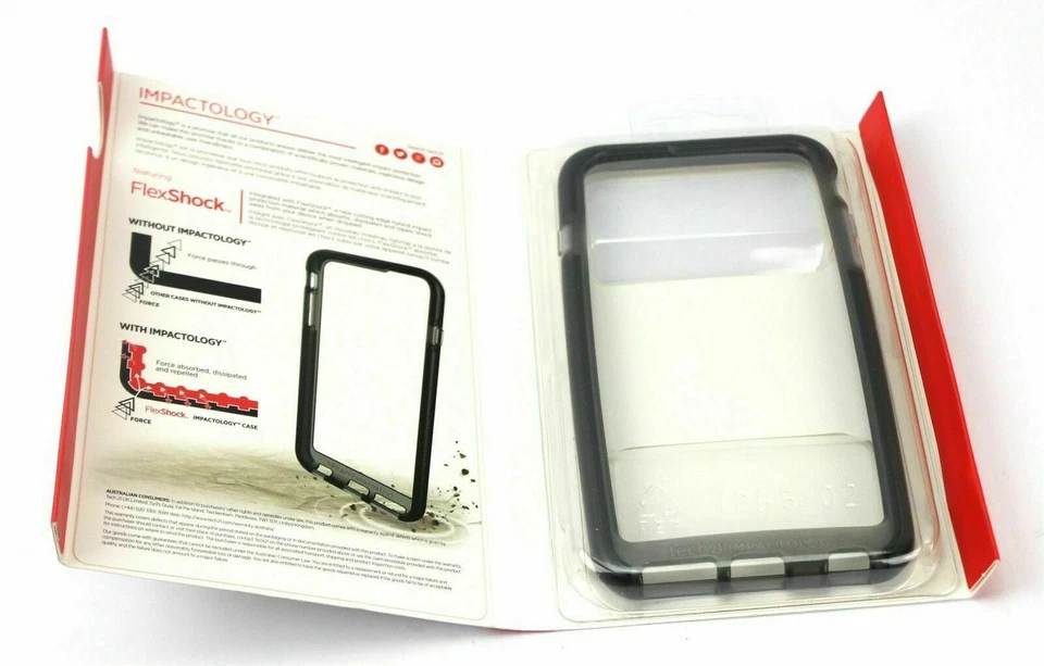 Tech21 Evo Band Frame Bumper Case Cover for Apple iPhone 6s Plus 6 Plus - Black - Image 2 of 4