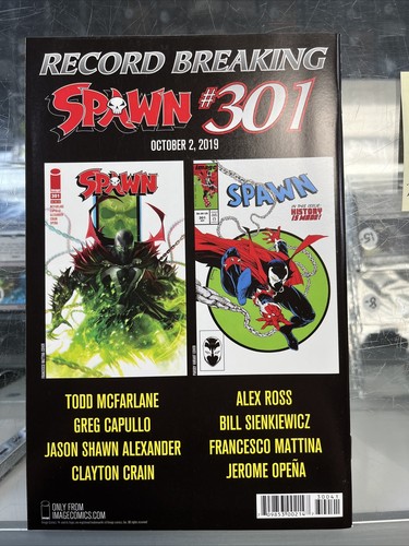 Spawn #300 NEAR MINT Todd McFarlane Image Comics Variant D - Picture 2 of 2