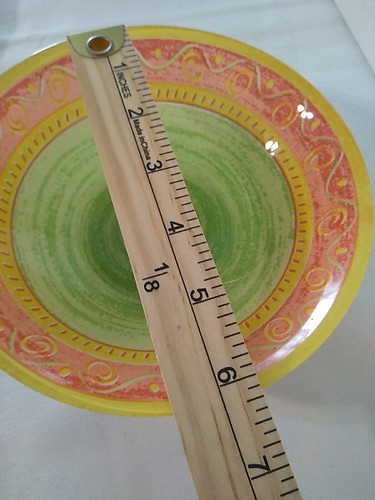 Luminarc Palluy Plates Dinner, Salad Bowls Set Of 18 Yellow & Green - Picture 6 of 15