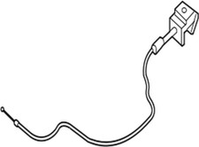 BP4K56720C Mazda Wirerelease bonnet BP4K56720C, New Genuine OEM Part