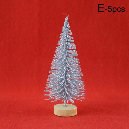 5 x Mini Simulate Christmas Tree Xmas Party Small Pine Tree Home Table Top Decor - Picture 16 of 16