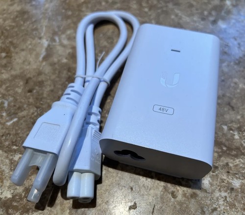 Ubiquiti UniFi GP-H480-050G 48V 0.5A Gigabit PoE Injector POE-48-24W-G-WH - 第 1/5 張圖片