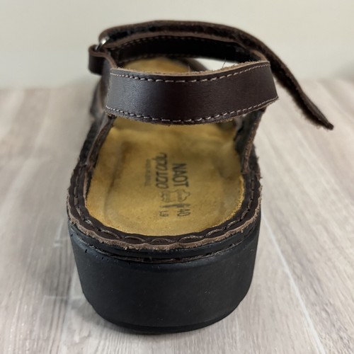 NAOT Genuine Leather adjustable Hook And Loop Women’s Sandals Size 40 US 9 - Picture 17 of 18