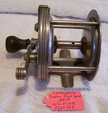 RARE VINTAGE SHAKESPEARE JUPITER FREESPOOL 2213 REEL 3/25/22  SEE TAG 