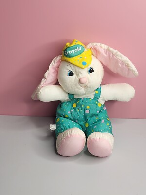 Teddy Betsy Bear Crayola Bunny ぬいぐるみ s-l400.jpg