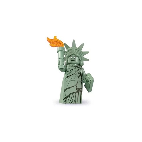 LEGO Series 6 (Series Six) Collectible Minifigure - CMF - 8827 - Lady Liberty - 第 1/4 張圖片