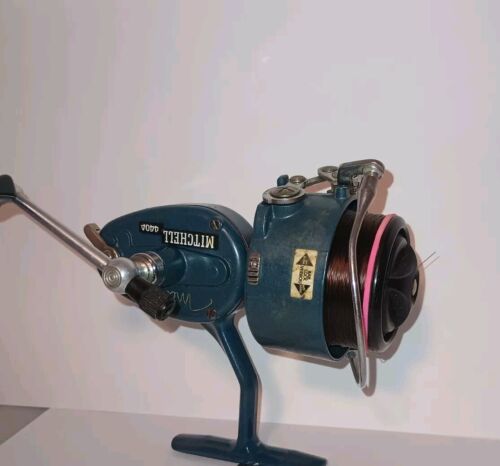 VINTAGE MITCHELL MATCH 440A AUTO-BAIL FISHING REEL EXC. CONDITION - Picture 4 of 18