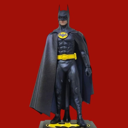 1/6 Custom DC Hot Toys Batman 1989 Drape Cape Soft Goods - Picture 2 of 2
