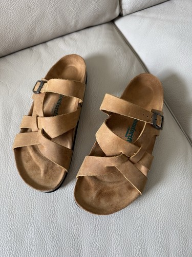 Comfortfusse Handmade Leather Fisherman Nubuck Sandals EU 41