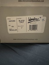 Men's size 9.5 UK Regular Wide Ballroom Shoes - International Dance Shoes