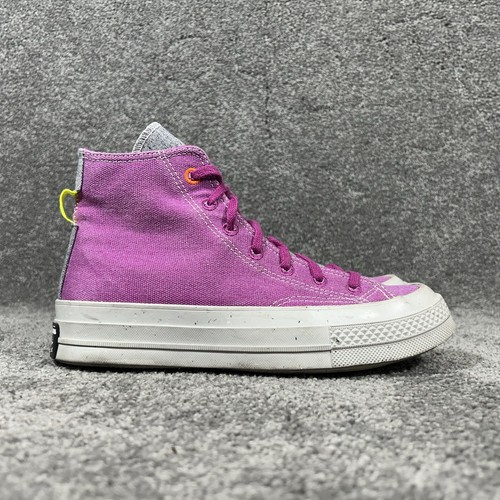 Converse Renew Chuck 70 Hi 168614C Women's Size 7 Purple Skate Shoes Used - Picture 1 of 14