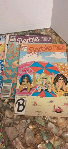 Revistas Barbie vintage para niñas MATTEL inc paquete años 80 90 cómics para colorear etc. - Imagen 2 de 8
