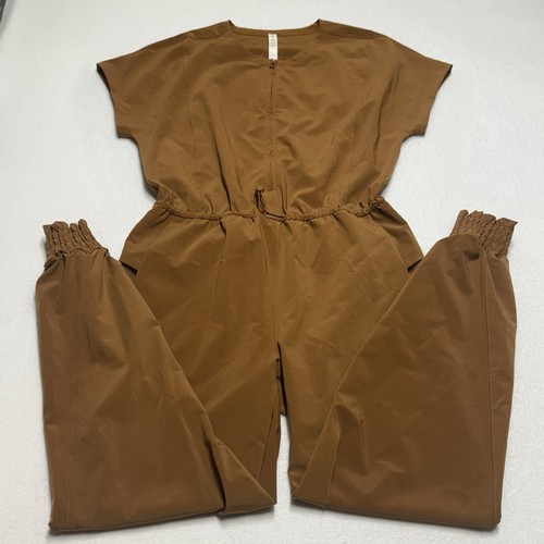 Mono tejido de viaje elástico Lululemon para mujer 6 monos marrón cobre LW1DFSS - Imagen 2 de 9
