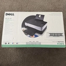Dell V305 All In One Inkjet Print Scan Copy Professional Printer Fast Speed NEW!