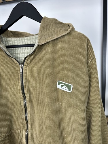 Vintage Quiksilver corduroy jacket Double Sided Men’s L - Picture 2 of 24