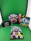 Power Rangers Lightspeed Rescue (N64) CIB W/Poster -Authentic Good Condition(T02