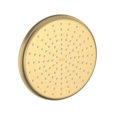 Grohe 26 409 Tempesta 1.8 GPM Rain Shower Head - Brushed Cool Sunrise