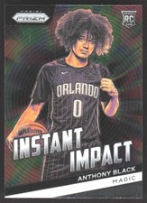 Panini Prizm Instant Impact Anthony Black Orlando Magic #24