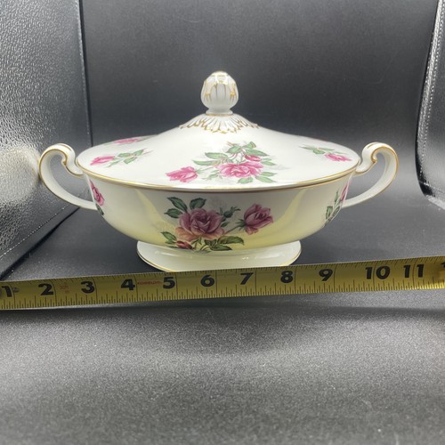 Noritake China ROSELANE ROUND COVERED BOWL With LID - Picture 6 of 13