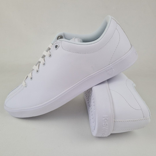 🚨 K-Swiss Classics Clean Low 63100101 Schuhe Sneaker weiß kleine Kinder Gr. 3 - Bild 10 von 11