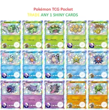 Pokemon TCG Pocket - Trade Any 1 Shiny Cards Rarity