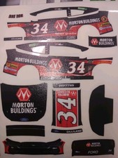 2025 Todd Gilliland Morton Building 1/64 Peel Stick Decals