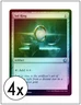 4x Sol Ring, Foil, Foundations Commander, Magic the Gathering MTG NM