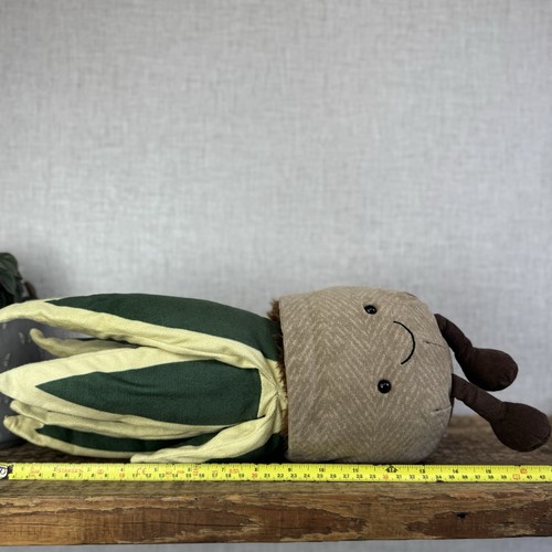 Planta de serpiente divertida Jellycat - planta de juguete suave suculenta en maceta grande 16" nueva sin etiquetas - Imagen 13 de 13