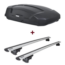 Dachbox Thule Force XT S + Dachträger Thule für Citroen C3 Fliessheck I Typ FC