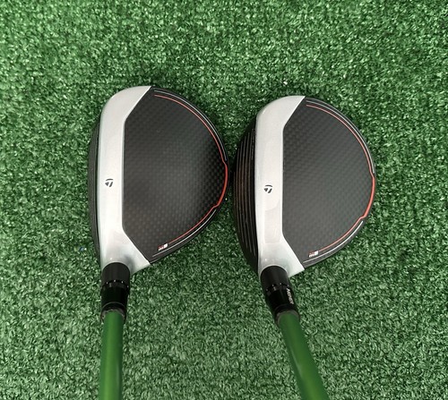 TaylorMade M5 Fairway 3/15° & 5/19° Wood Set Regular-Flex OBAN Shafts MRH NICE!! - Picture 6 of 11
